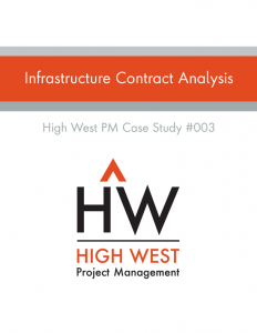 Infrastructure Contract Analysis HWPM Case Study